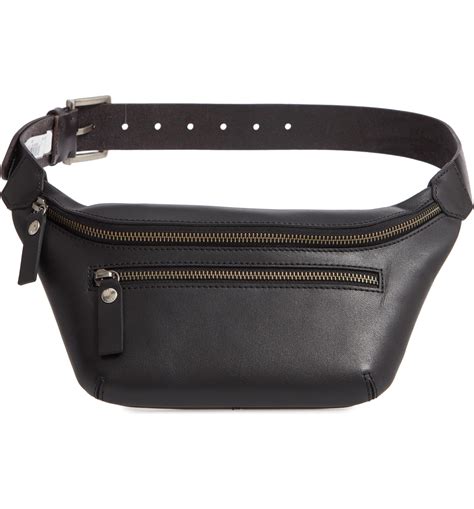 highest rated leather belt bag